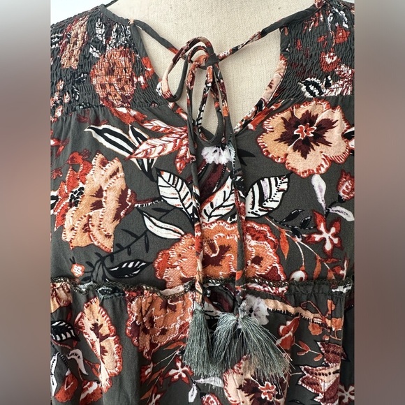 Jaase floral midi dress boho SZ S - Picture 2 of 7